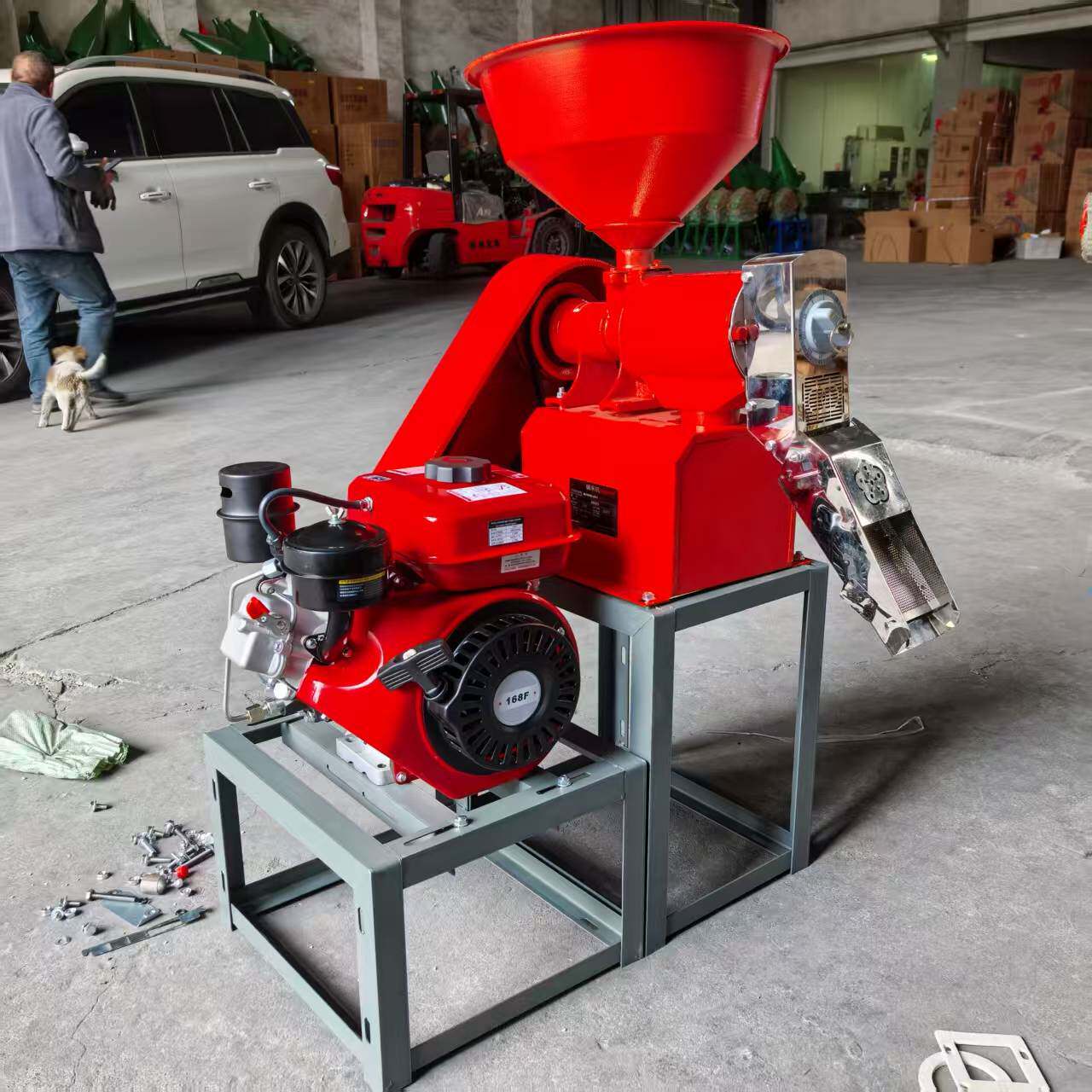 碾米机小型用全自动新款打米机粉碎机多功能水稻剥壳机鲜米机