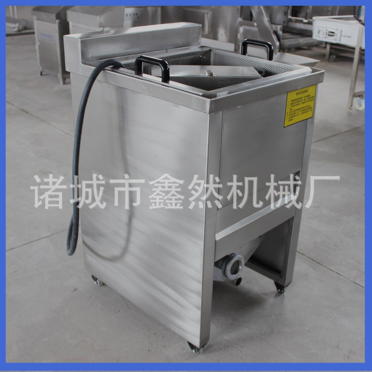 电加热油炸机 油水分离油炸锅 炸机汉堡油炸机批发炸薯条机器