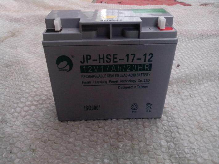 劲博蓄电池JP-6-FM-17(12v17ah)后备应急电源现货供应