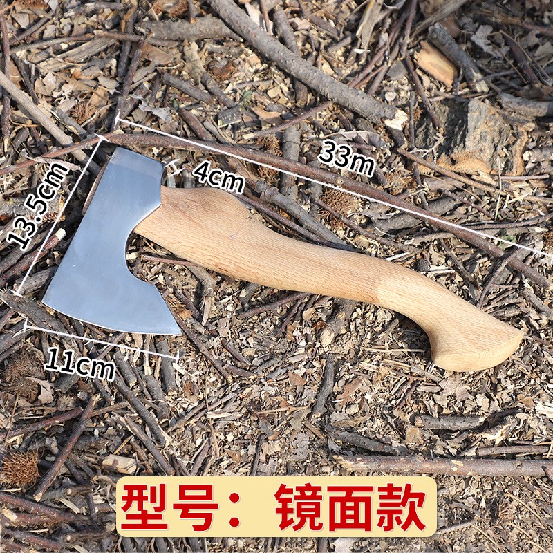十号户外c便携尼曼斧子露营手斧战斧劈柴手工锻造木工斧子开山