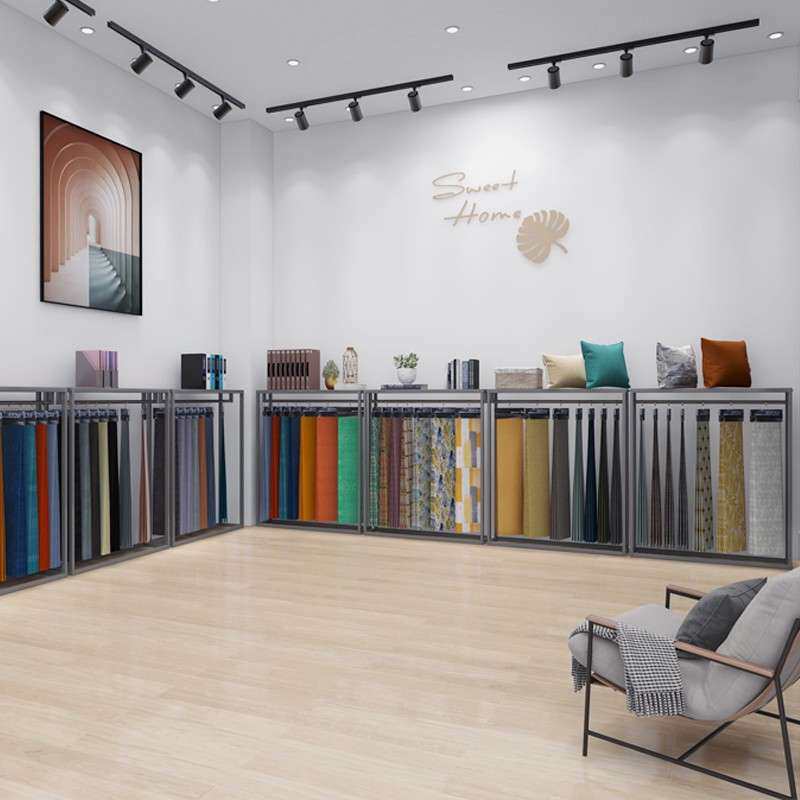 商业展示架落地式可移动布艺展示架拆装式展架 落地式展架 可移动