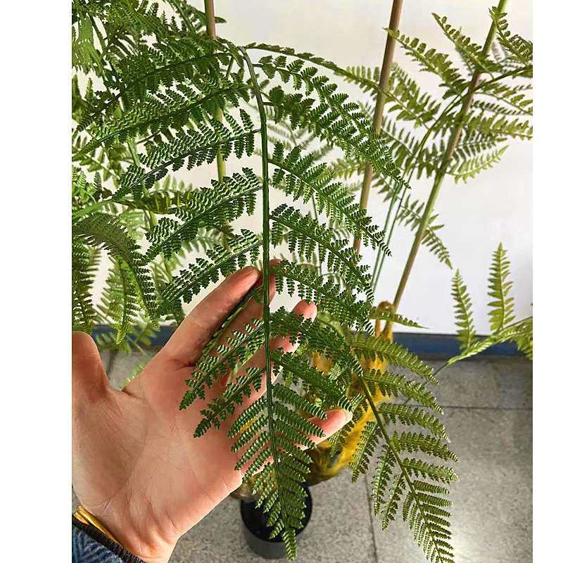 工厂店仿真蕨类植物盆栽 猴头蕨马尾蕨蕨树园艺民宿售楼处摆件