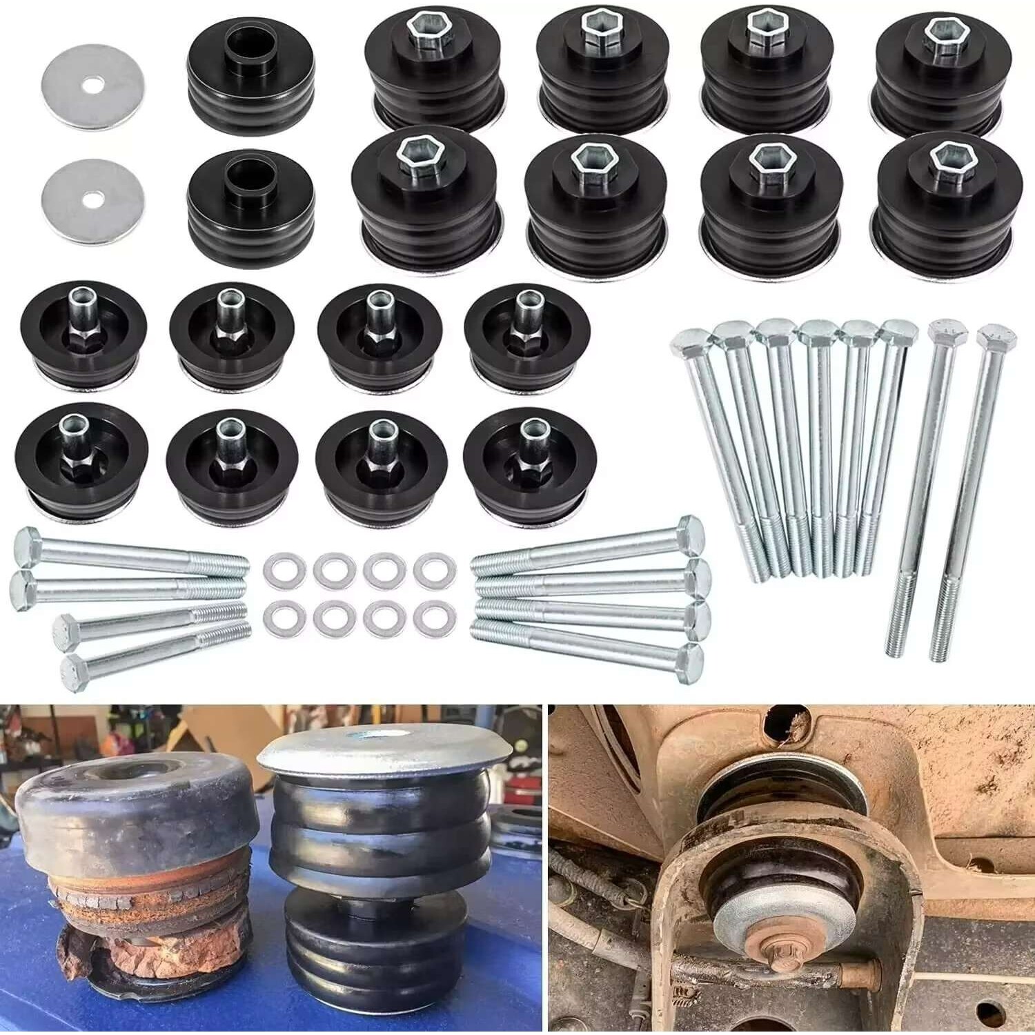 汽车改装 车身驾驶室衬套套件KF04060BK 适用08-16福特F250 F350