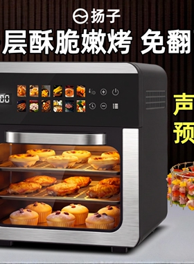 扬子大容量语音炸锅烤箱多功能机