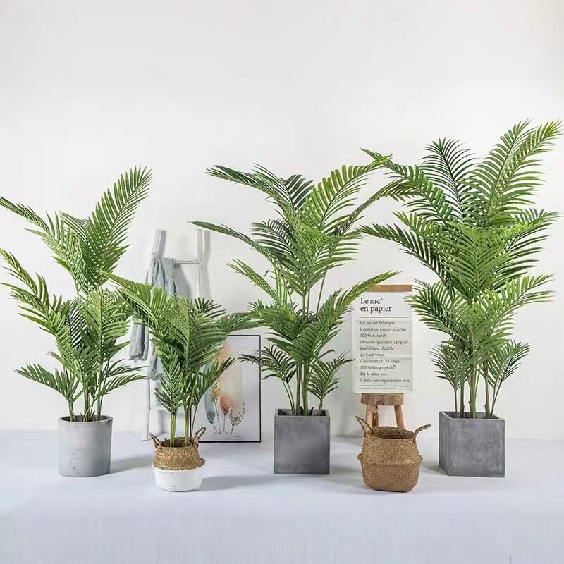 2米仿真贵妃葵凤尾葵散尾葵植物假树摆件售楼处别墅热带森系装饰