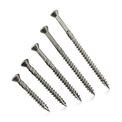 不锈钢304景观木螺丝M4 5 梅花槽割尾露台螺钉M wood screws