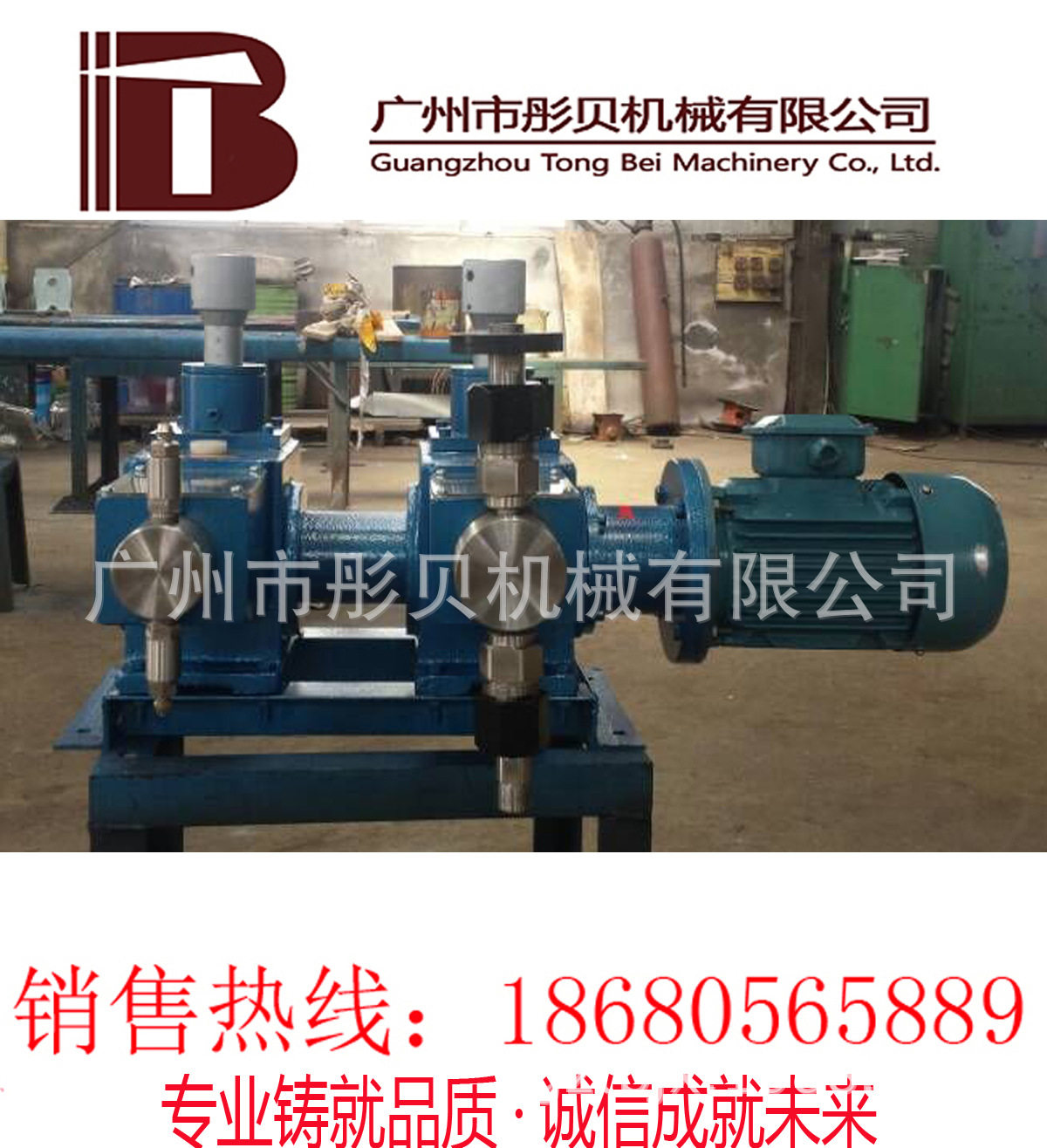 广东串联二联柱塞计量泵