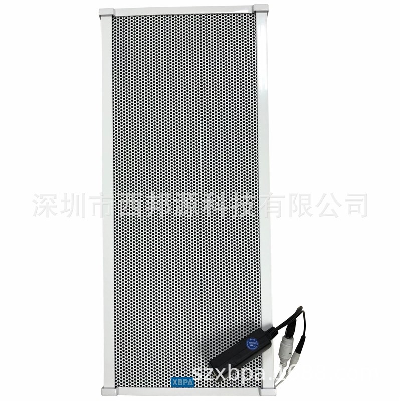 POE供电IP网络防水有源音柱古铜香槟色N灰色白色可选智能
