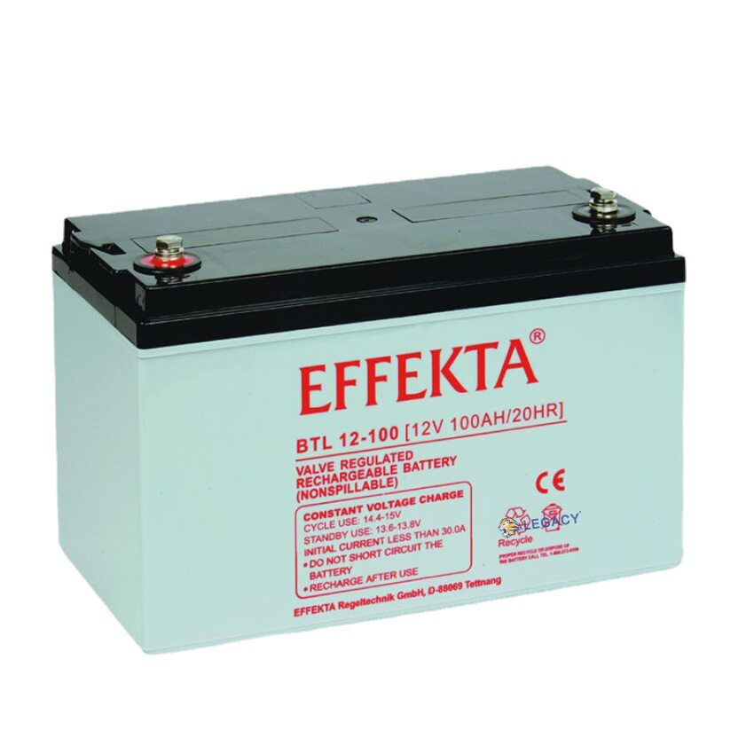 德国EFFEKTA蓄电池BTL12-100 风能 太阳能 光伏 船舶设备12V100AH