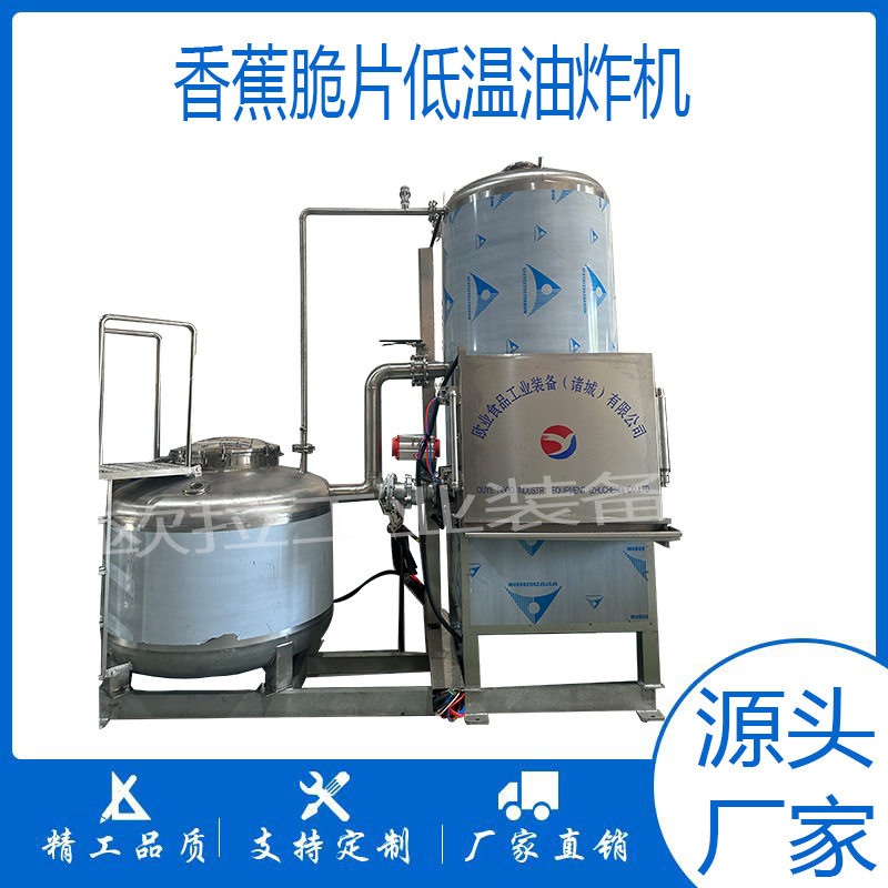 果蔬脆片真空低温油炸机