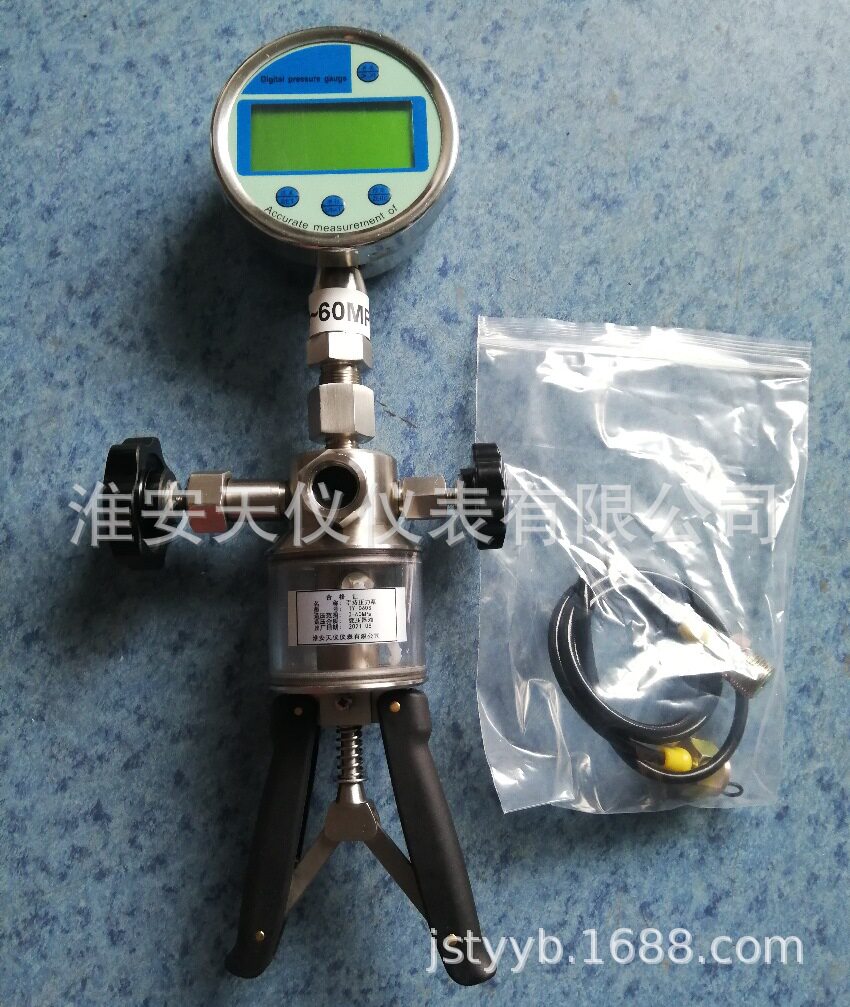 船舶用手捏液压源压力校准器