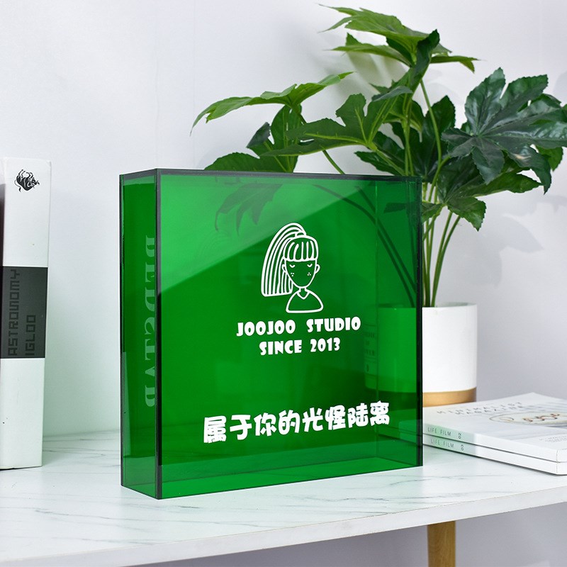 亚克力灯管户外个性透明发光灯箱L广告牌立式落地招牌