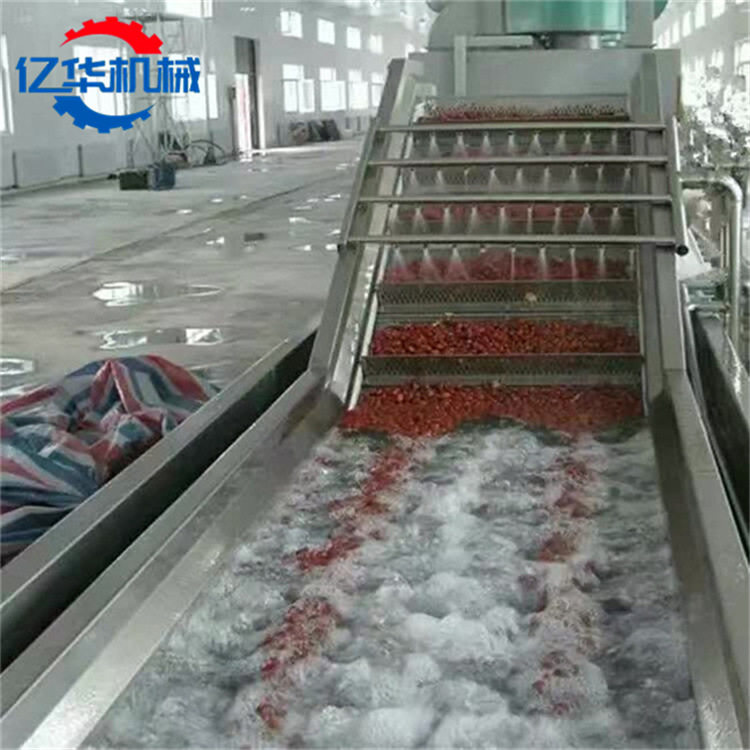 海参鲍鱼气泡清洗机 小龙虾清洗设备厂家直销 连续式大姜清洗机器
