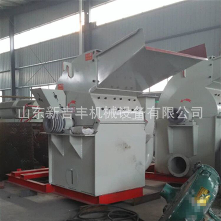 大型椰子壳粉碎机 树根木头竹子木屑机 家具边角料工地模板破碎机