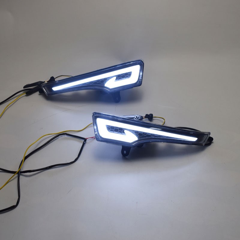 适用于13-14年新天籁日行灯 天籁LED日间行车Y灯雾灯改装