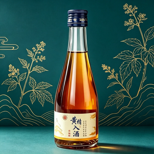 德意黄精酒4瓶礼盒单瓶125ml送礼38度长辈生日庆祝零添加零糖