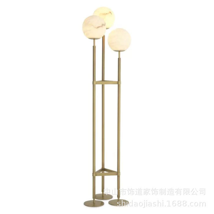 北欧轻奢落地灯客厅沙发边装饰创意卧室床头墙角个性立式落地灯具