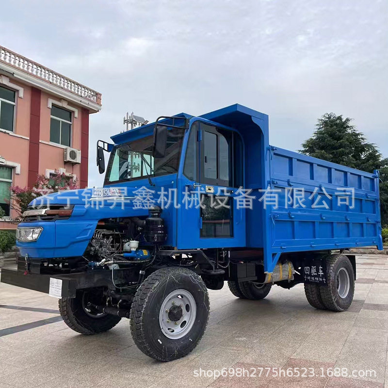 农用工地柴油四轮自卸翻斗车