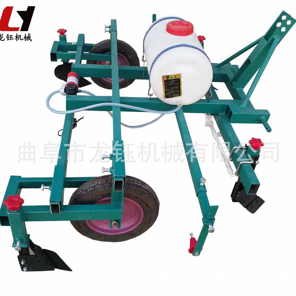 新款可调地膜覆盖机 手扶带地膜机 新品大蒜地膜覆盖机