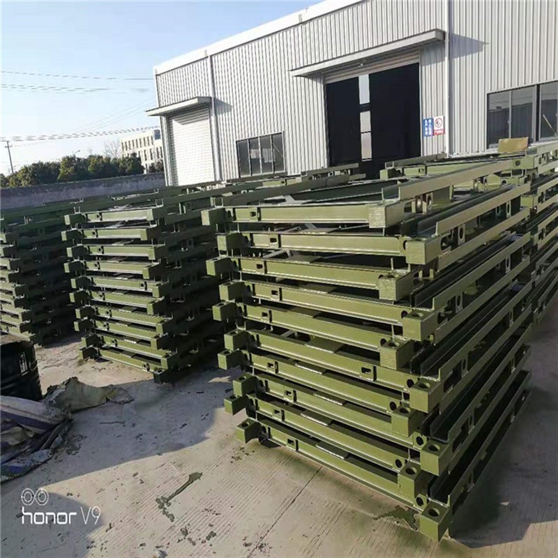 钢便桥321贝雷片 支撑架螺栓 施工平台贝雷片施工Z栈桥 图片