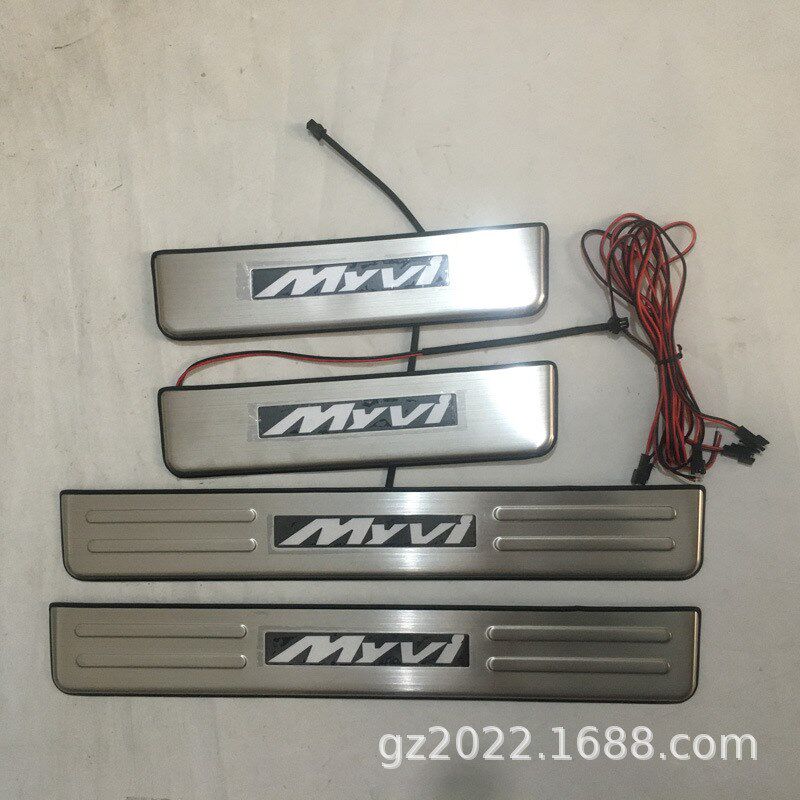 适用于MYVI M600 2011-201C6 LED灯迎宾踏板门槛条MYVI改装