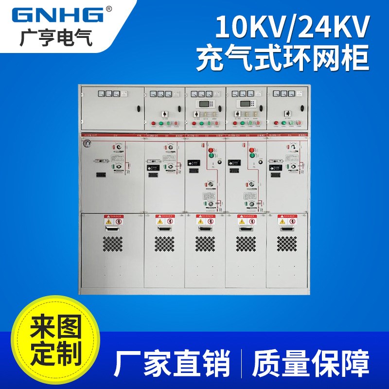 全封闭全绝缘充j气环网柜/开关设备/高压充气柜/游乐场配电使用