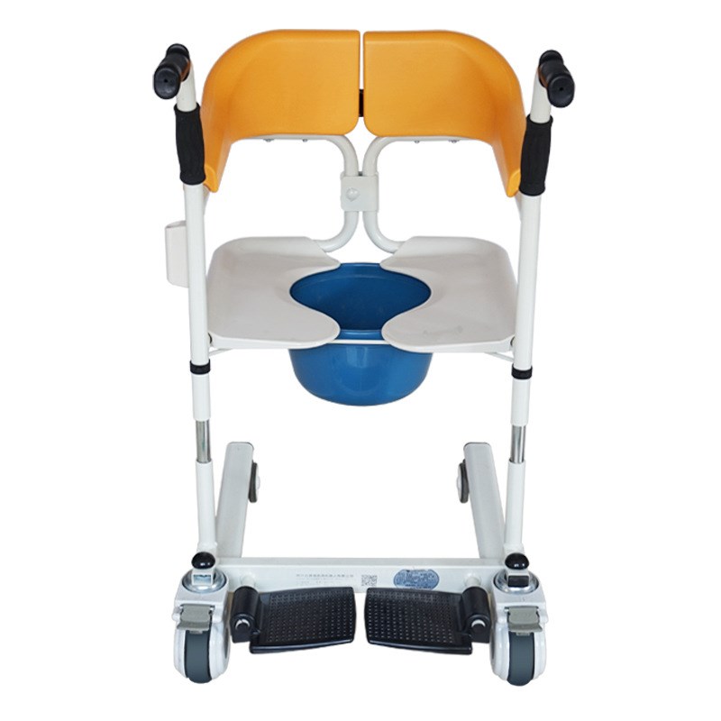 残疾人移位机瘫j痪老人家用护理坐便椅洗澡轮椅折叠多功能移位神