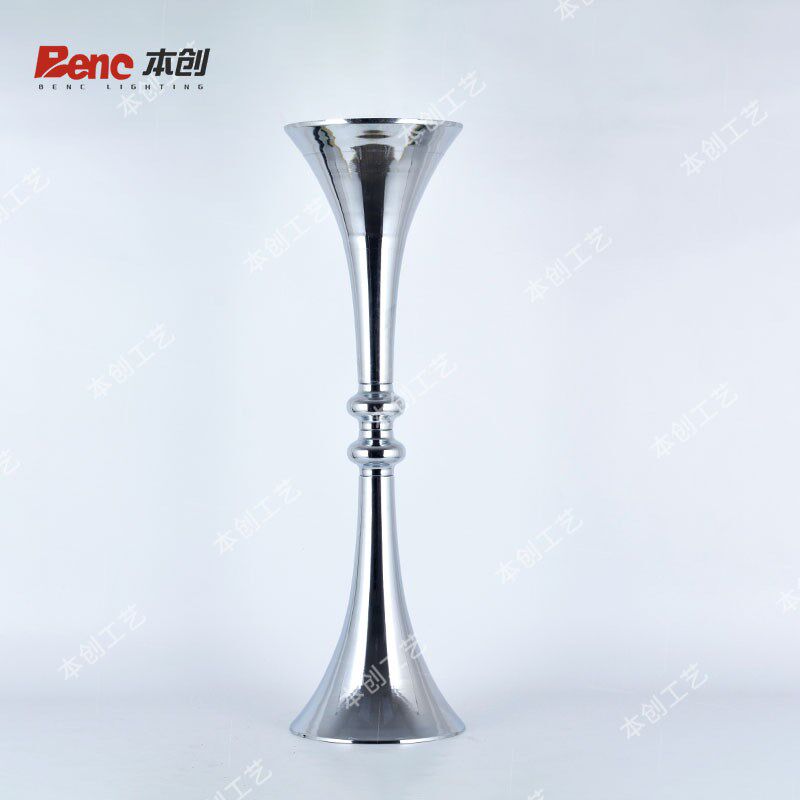 婚庆用品铁艺花器白色路引金属花架派对婚礼布置室外装饰摆件