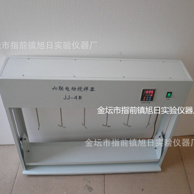 数显六连电动搅拌器JJ-4可同步