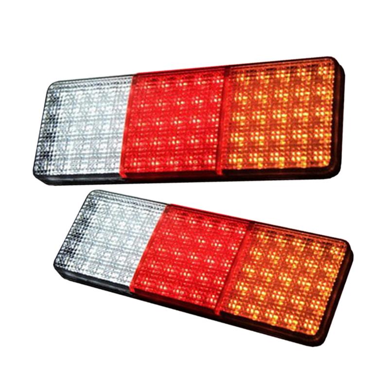 1对12V高品质75LED拖车尾灯LED卡车房车尾灯ebay亚马逊跨境热销