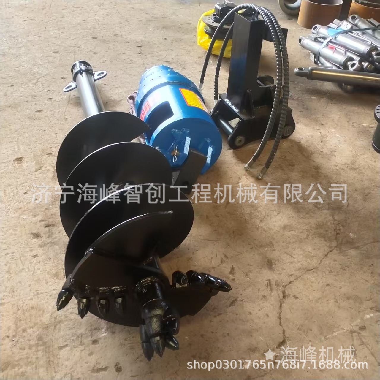 光伏建筑桩螺旋钻孔机