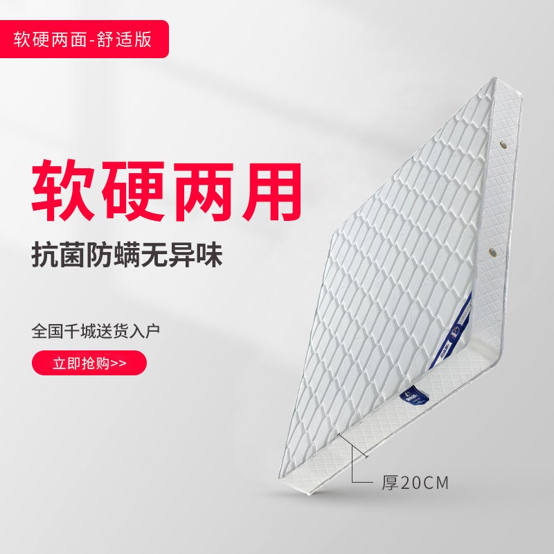 美式乡村实木床双人床1.8米主卧大床简约现代单人床1V.5米法式复