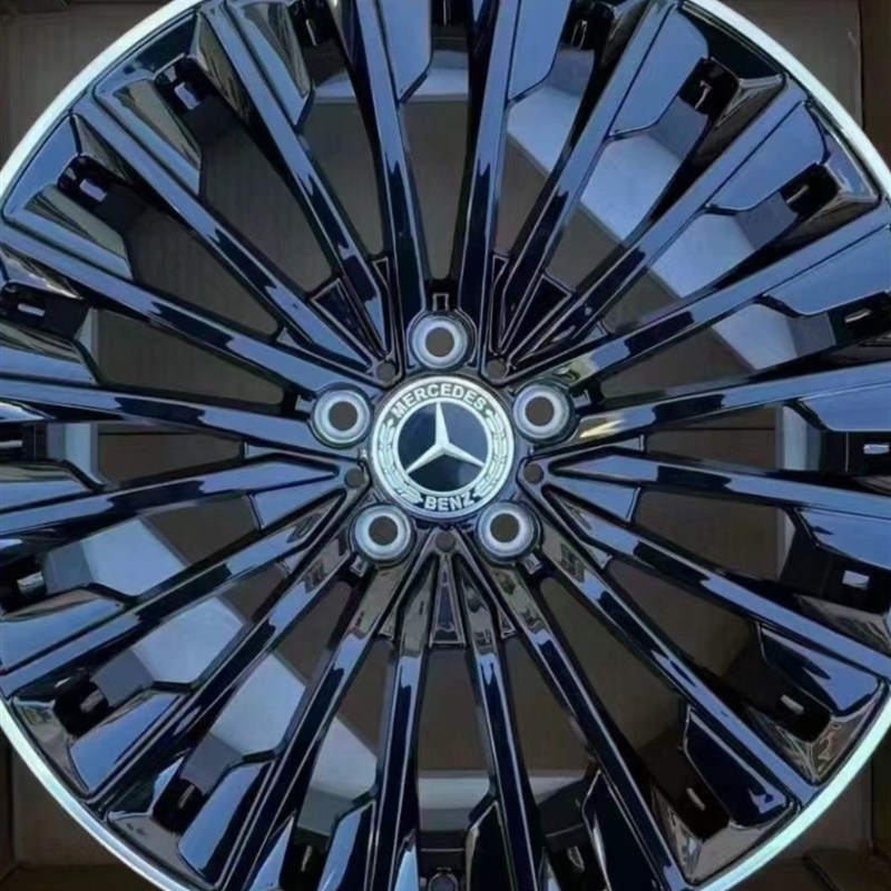 适用18 19 20寸奔驰海外版锻造轮毂 E260 E300尊贵W版改装钢圈集