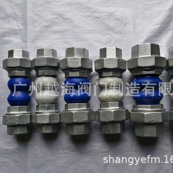 供应单球体橡胶弹性接头橡胶管连接接头丝扣想骄傲软连接