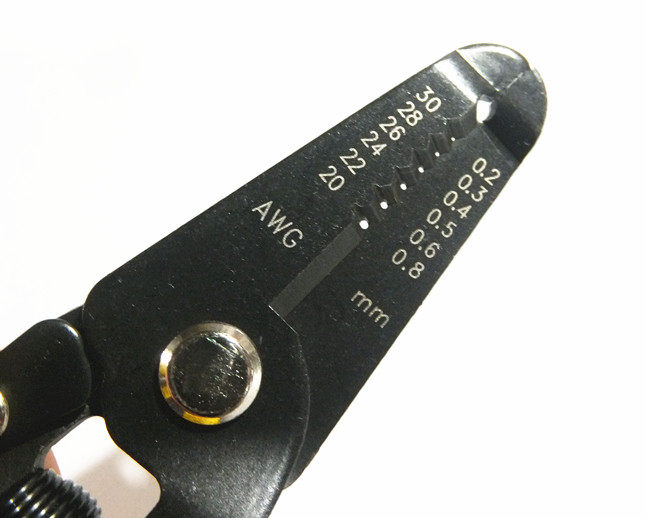 台湾进口KIT镀银OK线精密剥线钳剥皮钳0.2/0.3/0.4/0.5/0.6/0.8mm