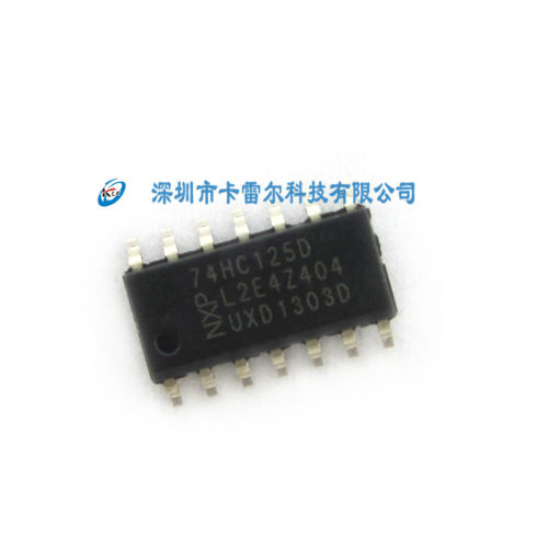 74HC125D 74HC125 NXP  SOP-14 贴片全新进口原装逻辑IC