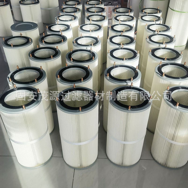 四/六螺杆吊装烤漆房喷涂覆膜粉尘滤芯真空泵除尘滤筒焊烟滤芯