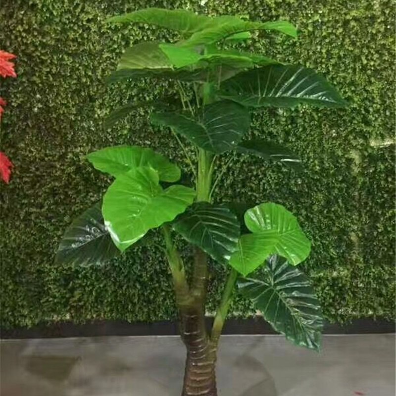 仿真树绿萝 假树假花客厅装饰绿色绿植物落地绢花盆栽塑料盆景