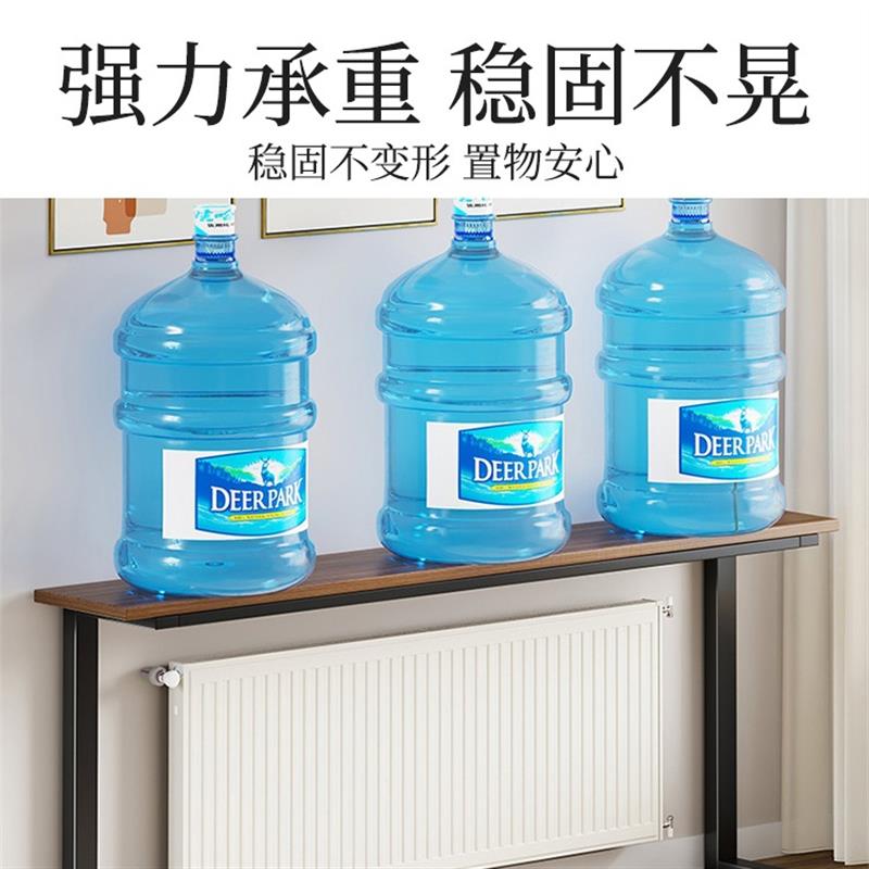 暖气片上方置物架客厅卧室落地床头整理架沙发后长条夹缝缝隙隔板