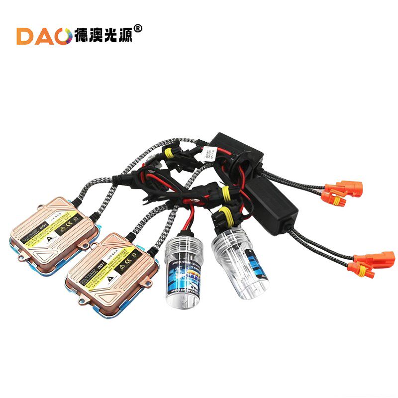 汽车前照灯K5高亮直流套装安定器氙气灯12v 55w快启H1 H7 H11880
