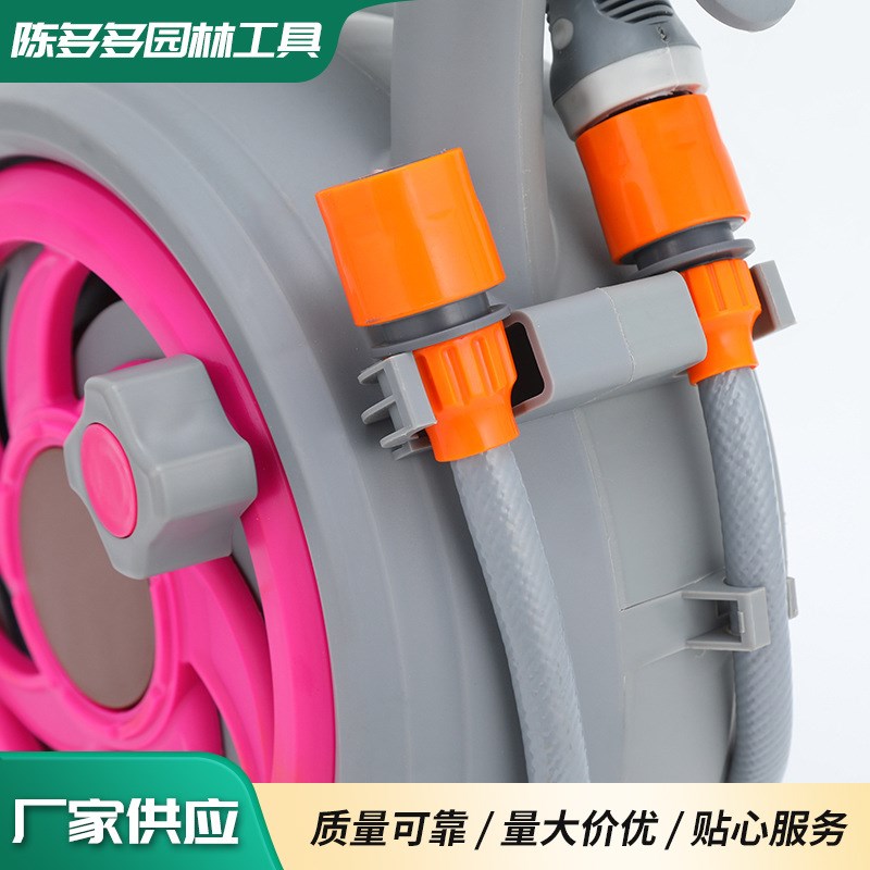 简易手提式家用洗车水管车外用便携式水管收纳车洗车浇花工具