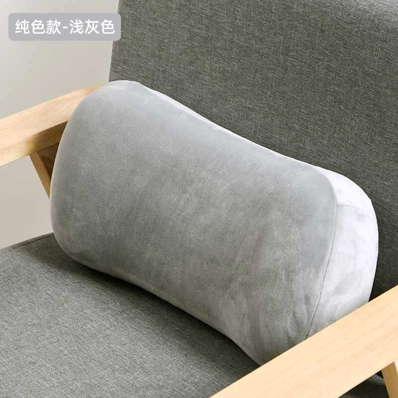办公室护腰靠枕椅子靠背垫记忆棉腰垫座椅沙发抱枕靠垫汽
