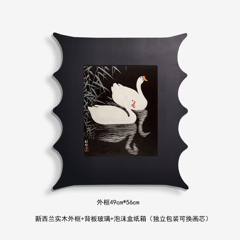 花卉之歌中古实木中式组合挂画法式客厅玄关卧室美式沙发装饰画