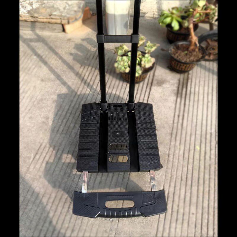 折叠小推车家用便携手推车超市购物平板车拉货车搬运车拉杆车拖车