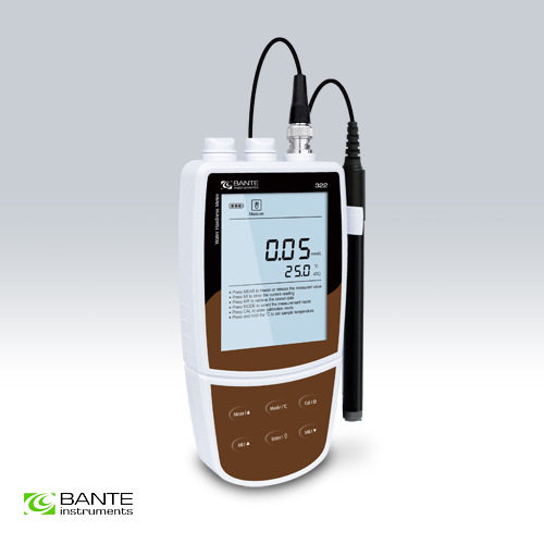 上海般特Bante322便携式水质硬度仪精密水硬度值检测水中Ca