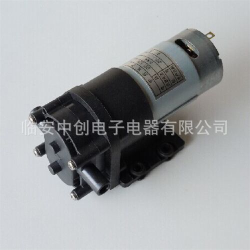 12v520耐腐小油泵塑料增压泵微型循环泵直流罐装泵自吸齿轮油泵