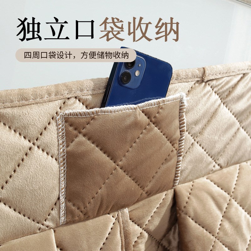 烤火罩电炉罩套加厚加绒长方形电茶几罩套电暖炉罩套烤火被新款
