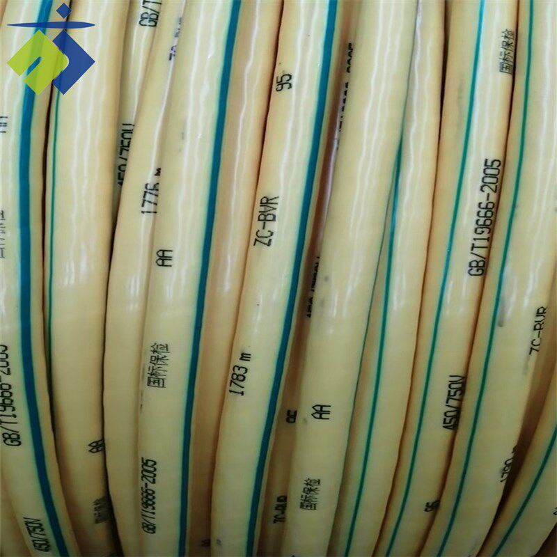 双色软线接地零线多股铜丝BVR10/16/25/35/50/70/95/120平方图片