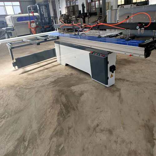 45度自动裁板推台锯 家具木工寿材合缝锯 往复式木板精密锯