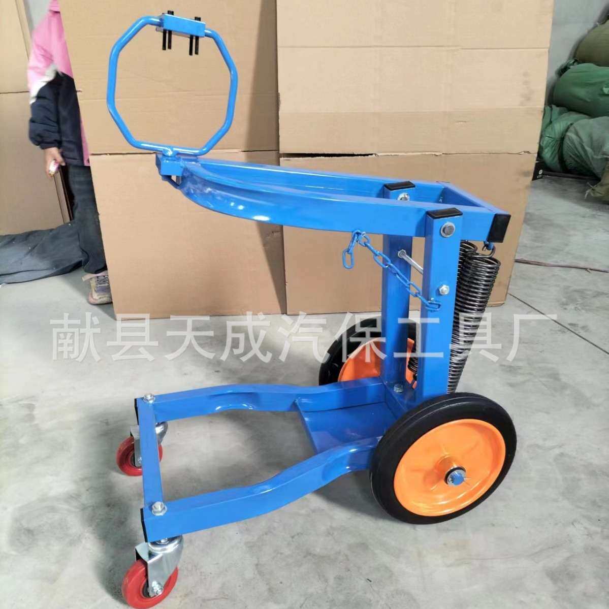 风炮支架 大轮风炮吊机 气动扳手托架大车风炮架子 汽修工具